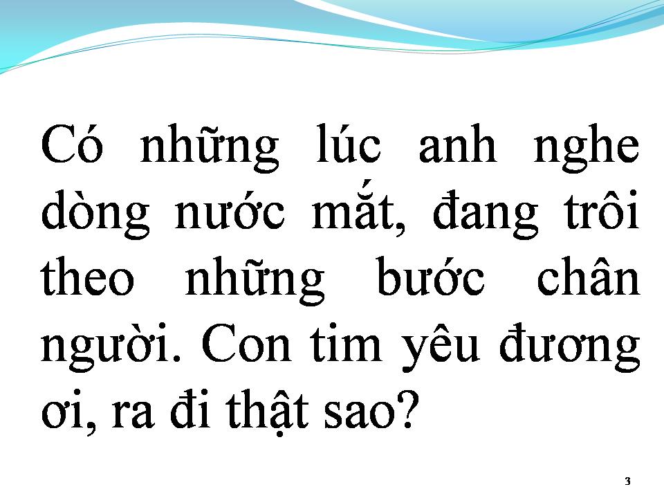 Lời bài hát TÌNH ƠI XIN NGỦ YÊN