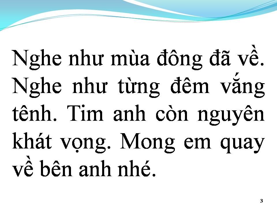 Lời bài hát TÌNH ƠI