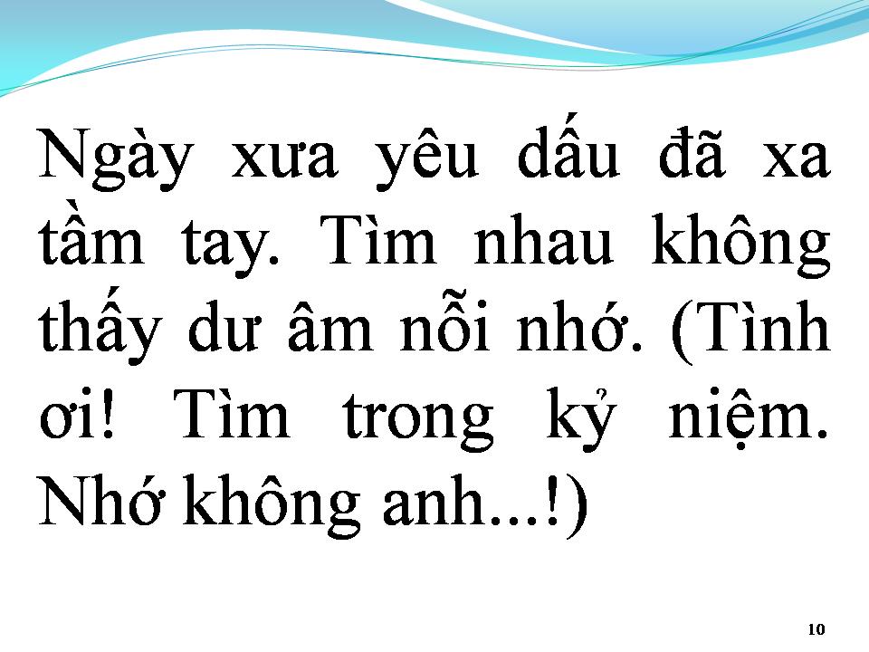 Lời bài hát TÌNH ƠI