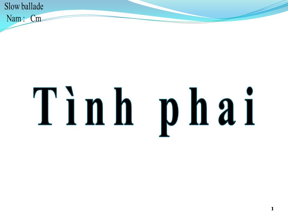Lời bài hát TÌNH PHAI