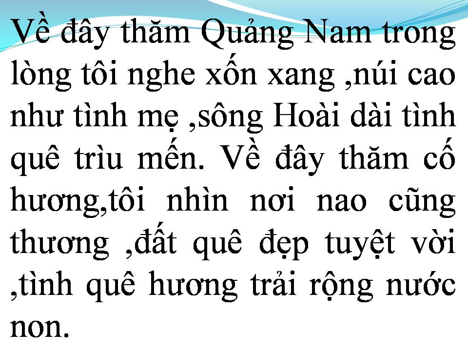 Lời bài hát TÌNH QUÊ