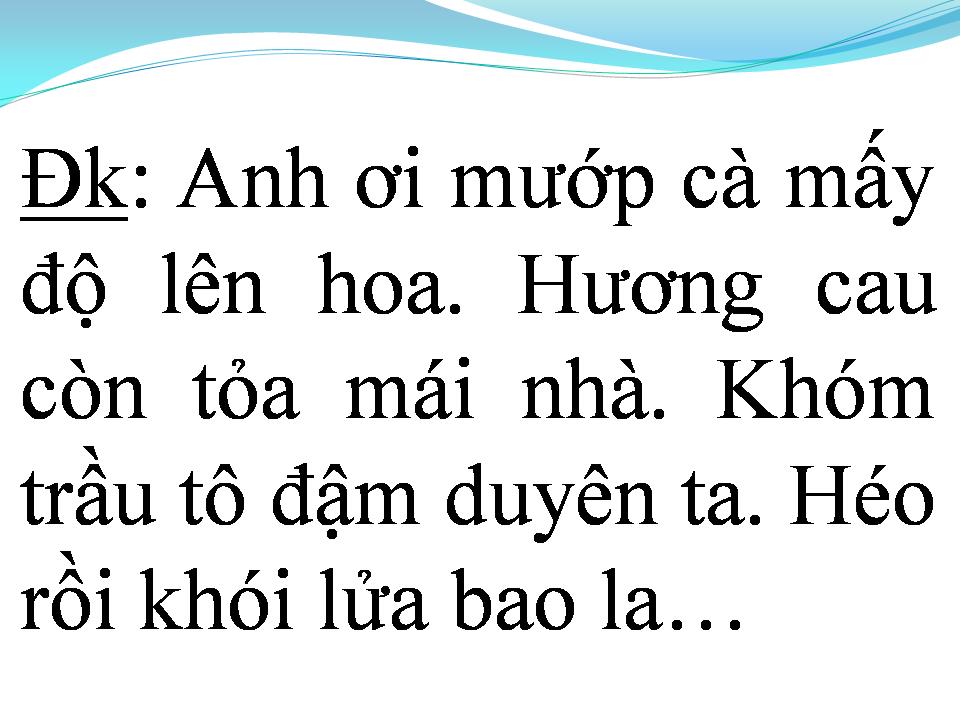 Lời bài hát TÌNH SẦU BIÊN GIỚI