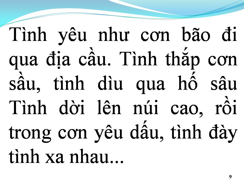 Lời bài hát TÌNH SẦU