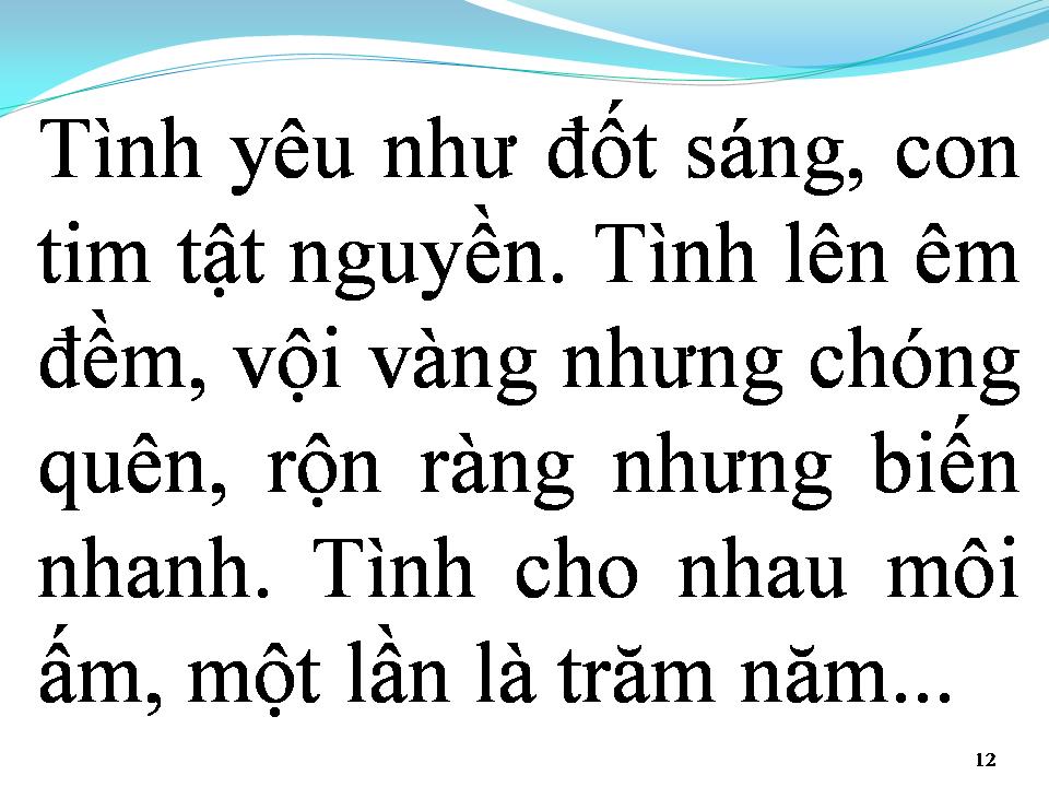 Lời bài hát TÌNH SẦU