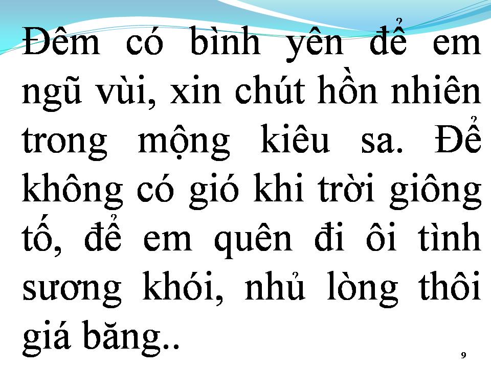 Lời bài hát TÌNH SƯƠNG KHÓI