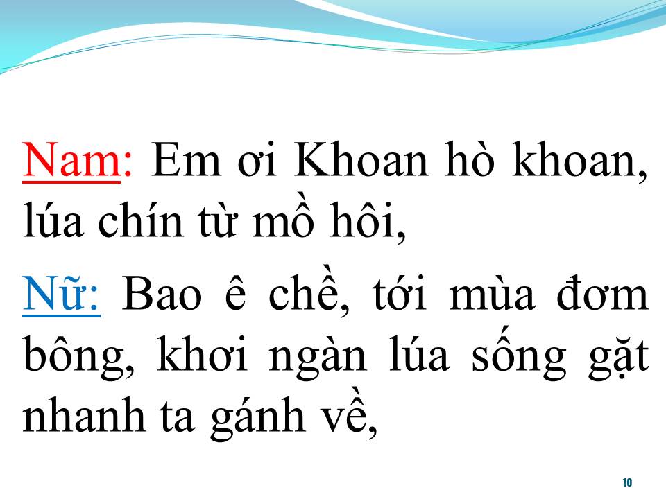 Lời bài hát TÌNH THẮM DUYÊN QUÊ (SONG CA)
