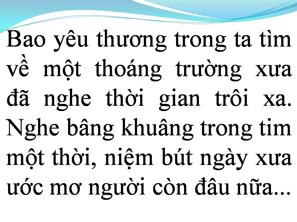 Lời bài hát TÌNH THƠ