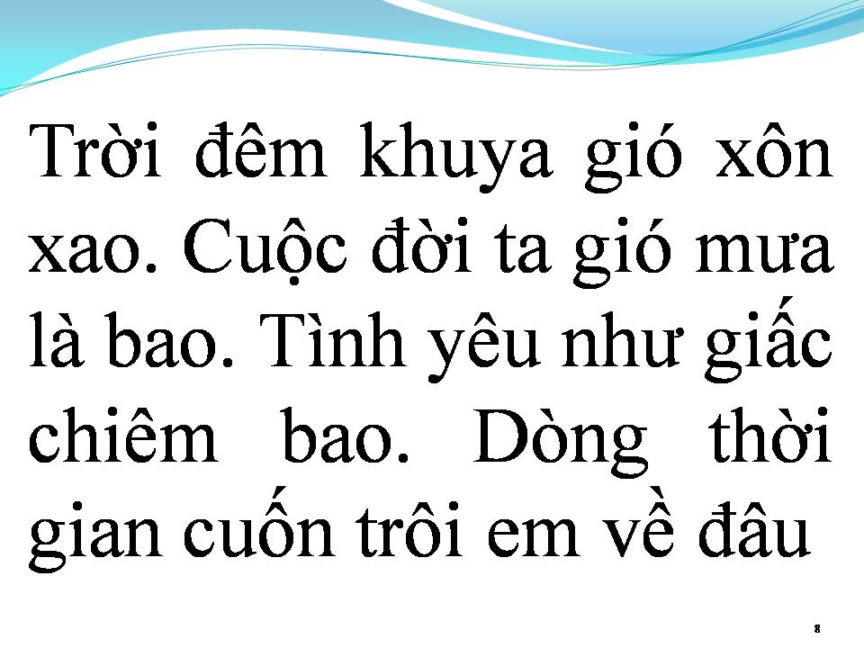 Lời bài hát TÌNH TRONG DĨ VÃNG