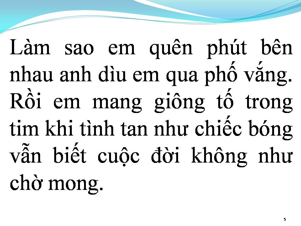 Lời bài hát TÌNH VẪN CHƯA YÊN