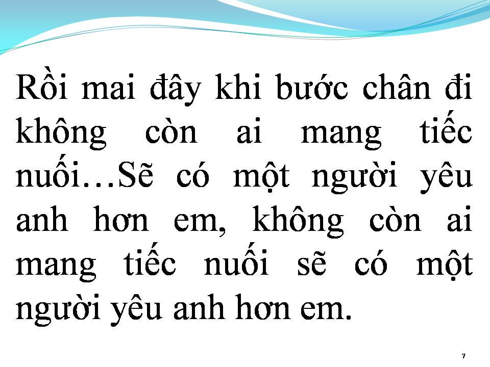 Lời bài hát TÌNH VẪN CHƯA YÊN