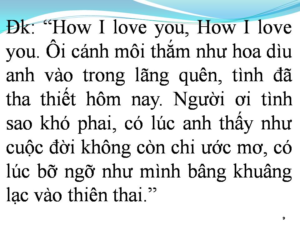 Lời bài hát TÌNH VẪN THIẾT THA