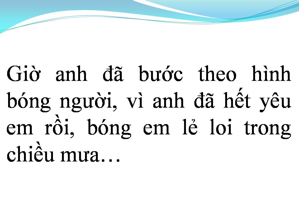 Lời bài hát TÌNH XA KHUẤT