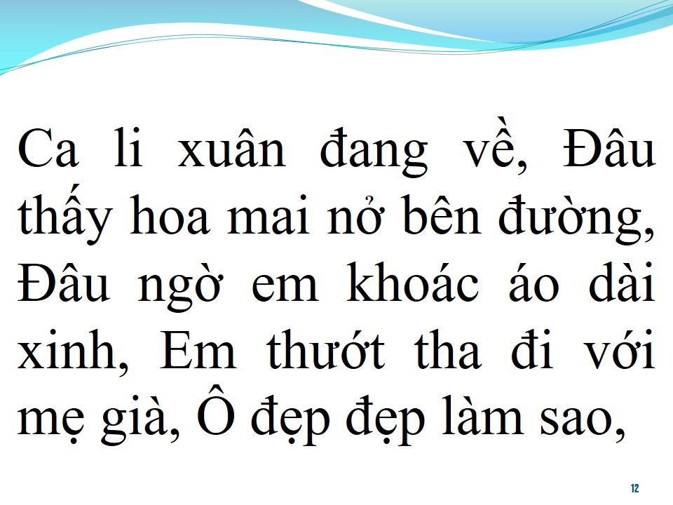 Lời bài hát TÌNH XUÂN