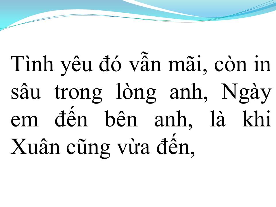 Lời bài hát TÌNH YÊU CÒN ĐÂU