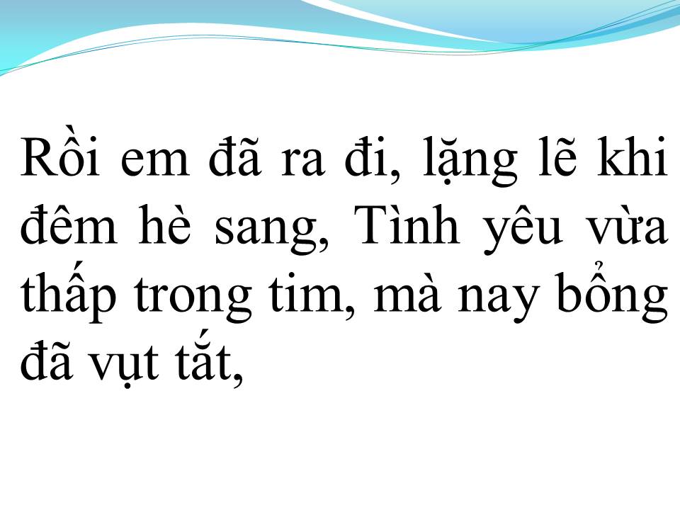 Lời bài hát TÌNH YÊU CÒN ĐÂU