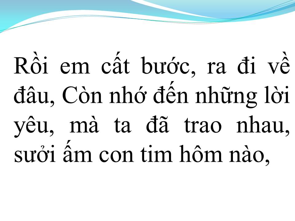 Lời bài hát TÌNH YÊU CÒN ĐÂU