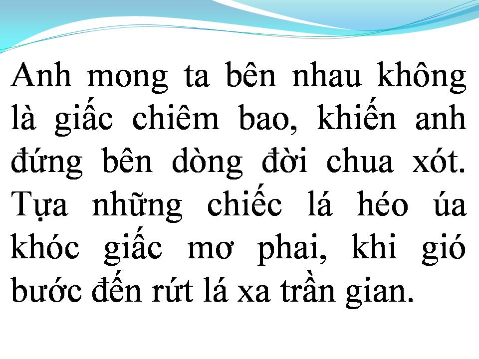 Lời bài hát TÌNH YÊU ĐAM MÊ