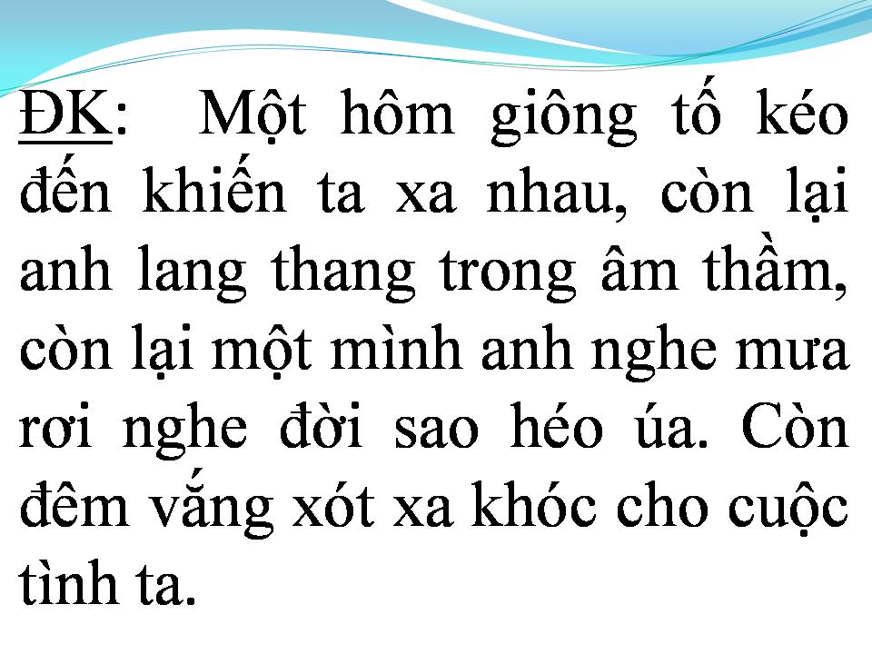 Lời bài hát TÌNH YÊU ĐAM MÊ