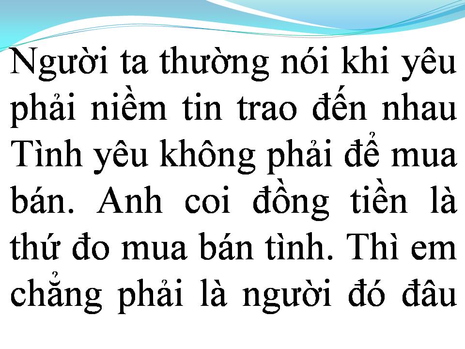 Lời bài hát TÌNH YÊU KHÔNG ĐỔI CHÁC