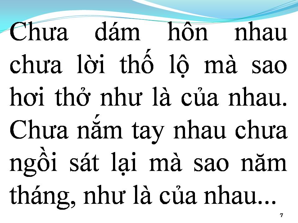Lời bài hát TÌNH YÊU KHÔNG LỜI