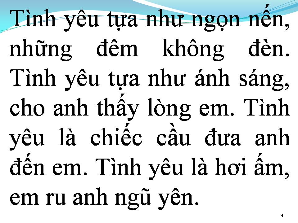 Lời bài hát TÌNH YÊU LÀ GÌ