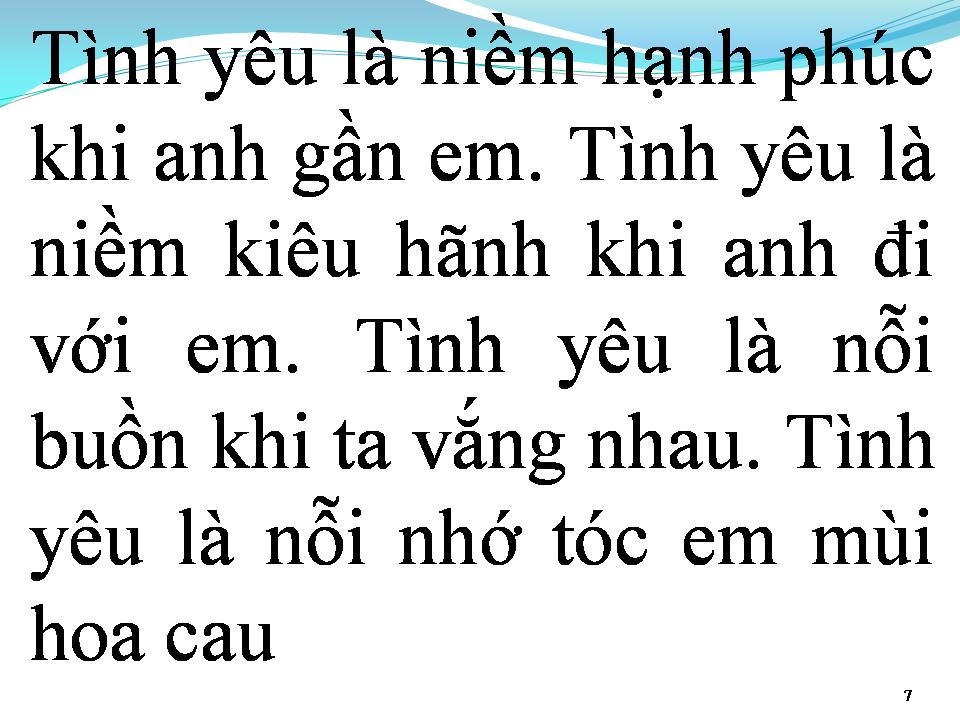 Lời bài hát TÌNH YÊU LÀ GÌ
