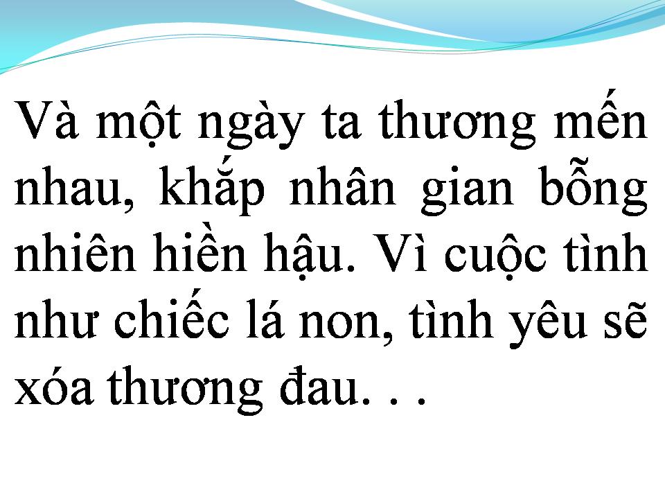 Lời bài hát TÌNH YÊU LÀ MÃI MÃI