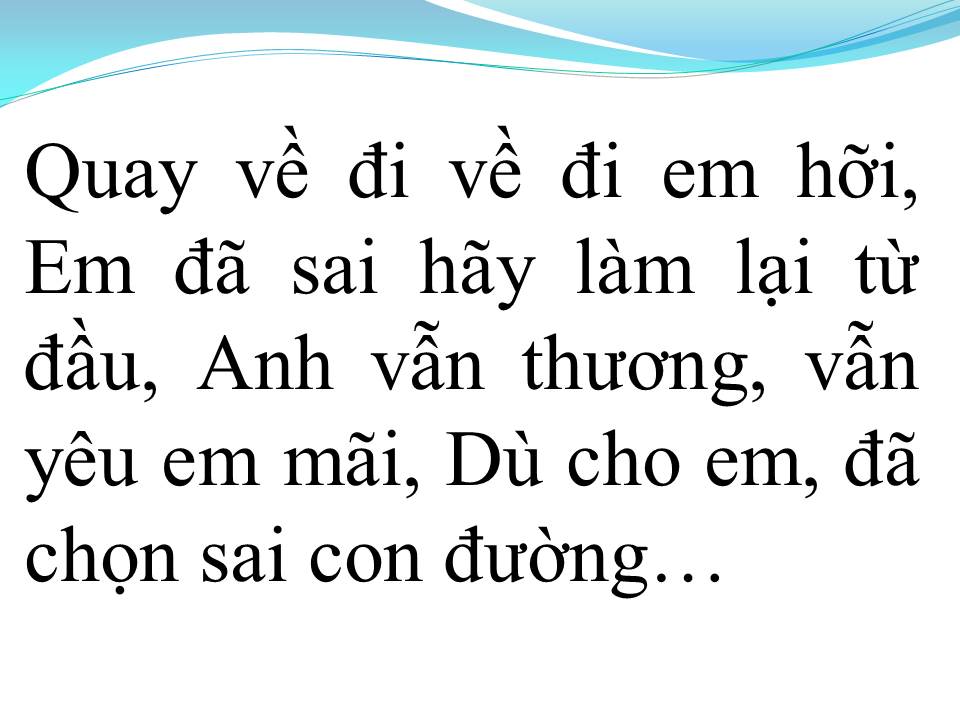Lời bài hát CẠM BẪY TÌNH YÊU