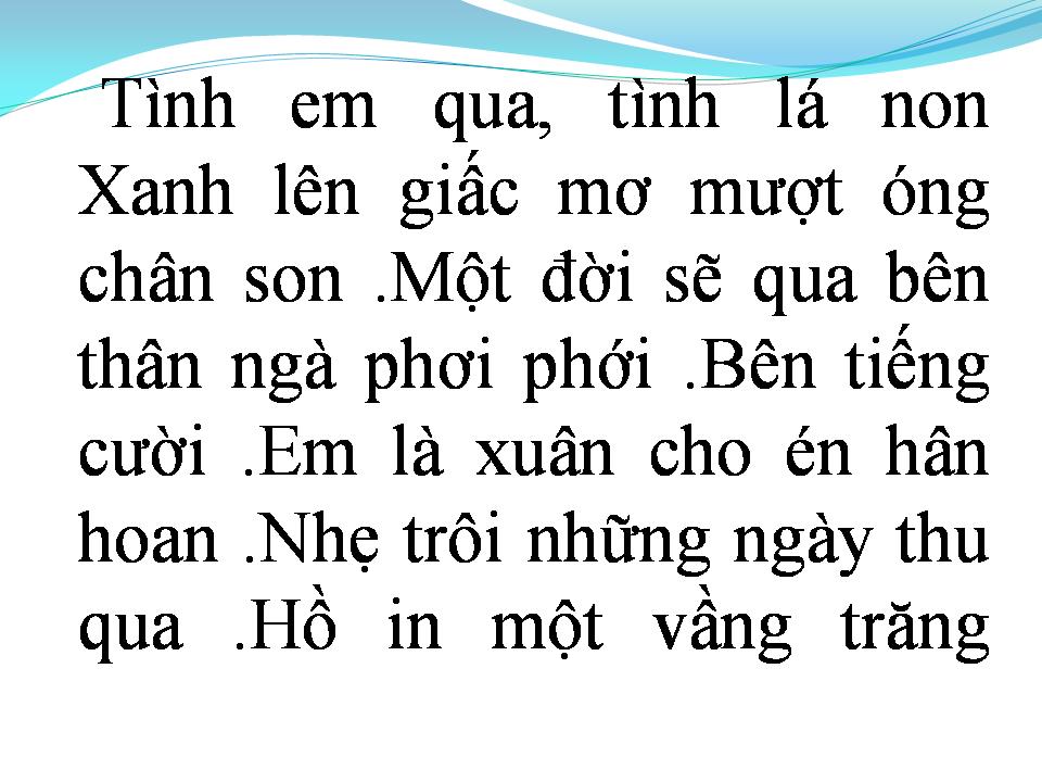 Lời bài hát CÁM ƠN MỘT ĐÓA XUÂN NGỜI