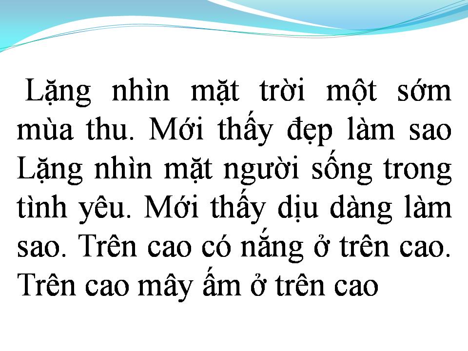 Lời bài hát CÁM ƠN MÙA THU