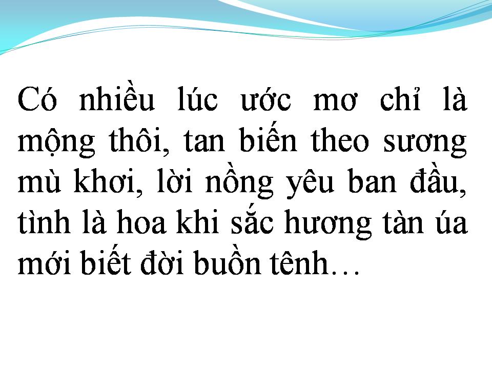 Lời bài hát CÁM ƠN NGƯỜI TÌNH