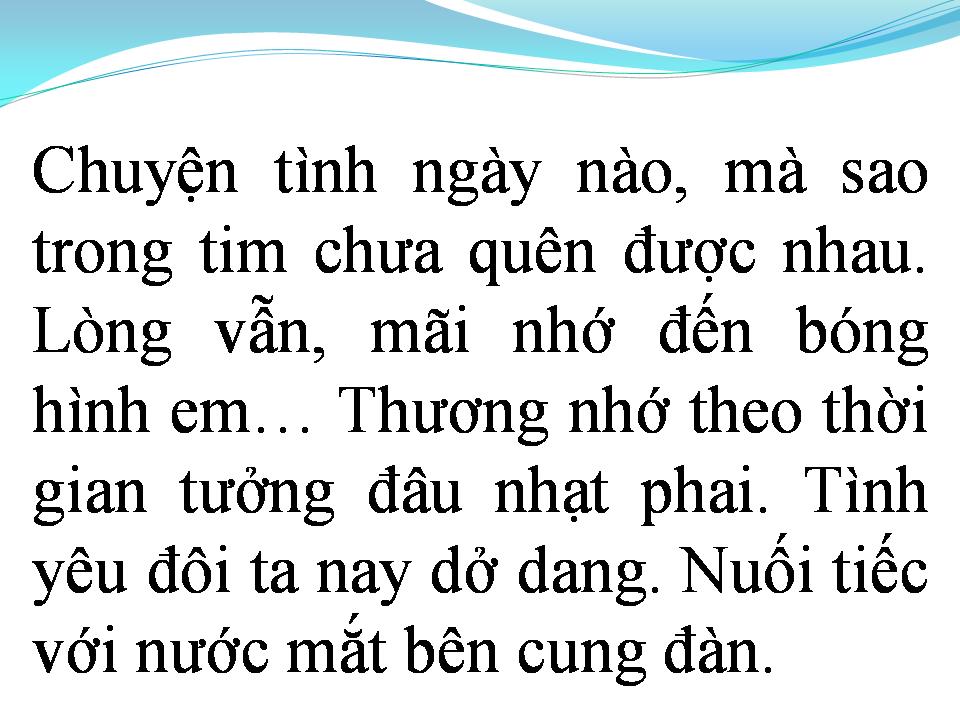 Lời bài hát CÁM ƠN TÌNH EM (CẢM TẠ TÌNH ANH)