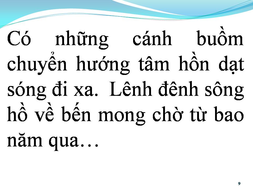 Lời bài hát CÁNH BUỒM CHUYỂN BẾN