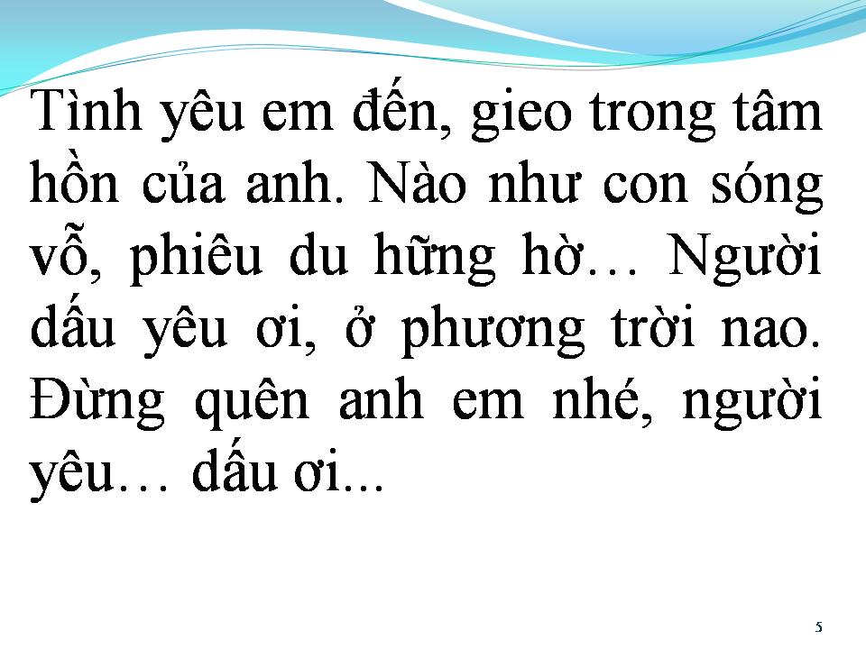 Lời bài hát CÁNH BUỒM PHIÊU DU