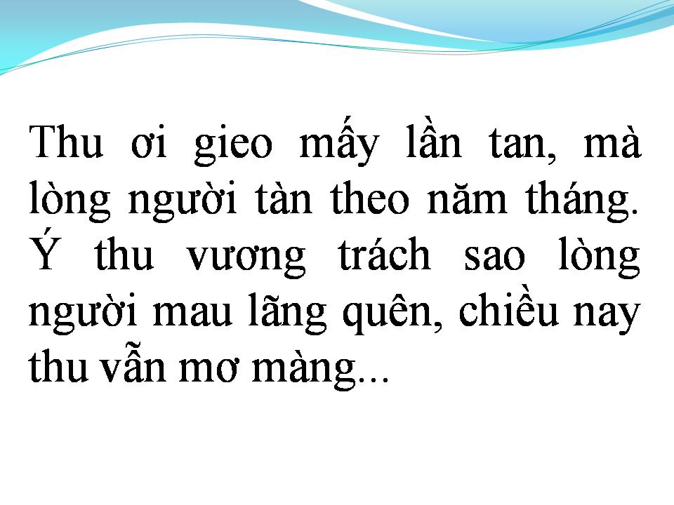 Lời bài hát CÁNH BUỒM XA XƯA