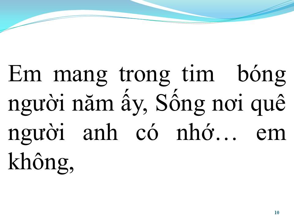 Lời bài hát CÁNH CÒ VÀ DÒNG SÔNG