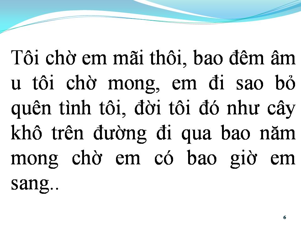 Lời bài hát CÁNH CHIM CÔ ĐƠN