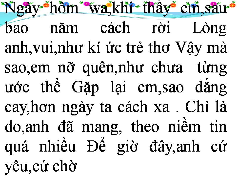 Lời bài hát CÁNH CHIM HẢI ÂU
