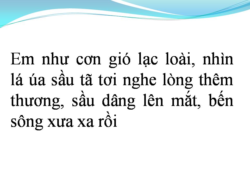 Lời bài hát CÁNH CHIM LẠC LOÀI