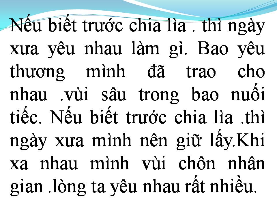 Lời bài hát CÁNH ĐỒNG TUYẾT