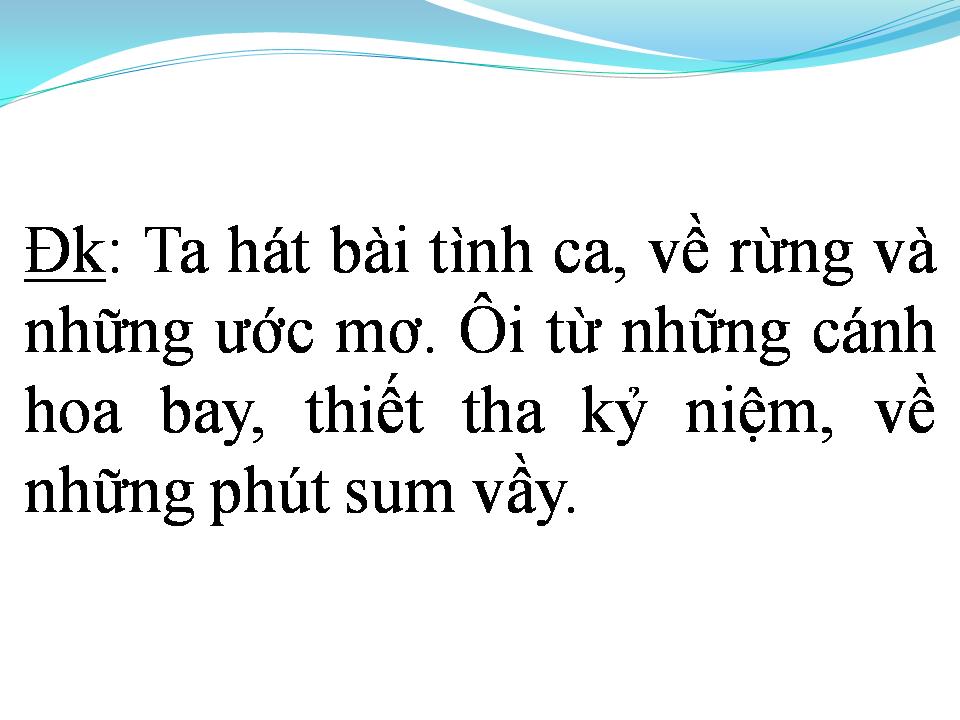 Lời bài hát CÁNH HOA BAY