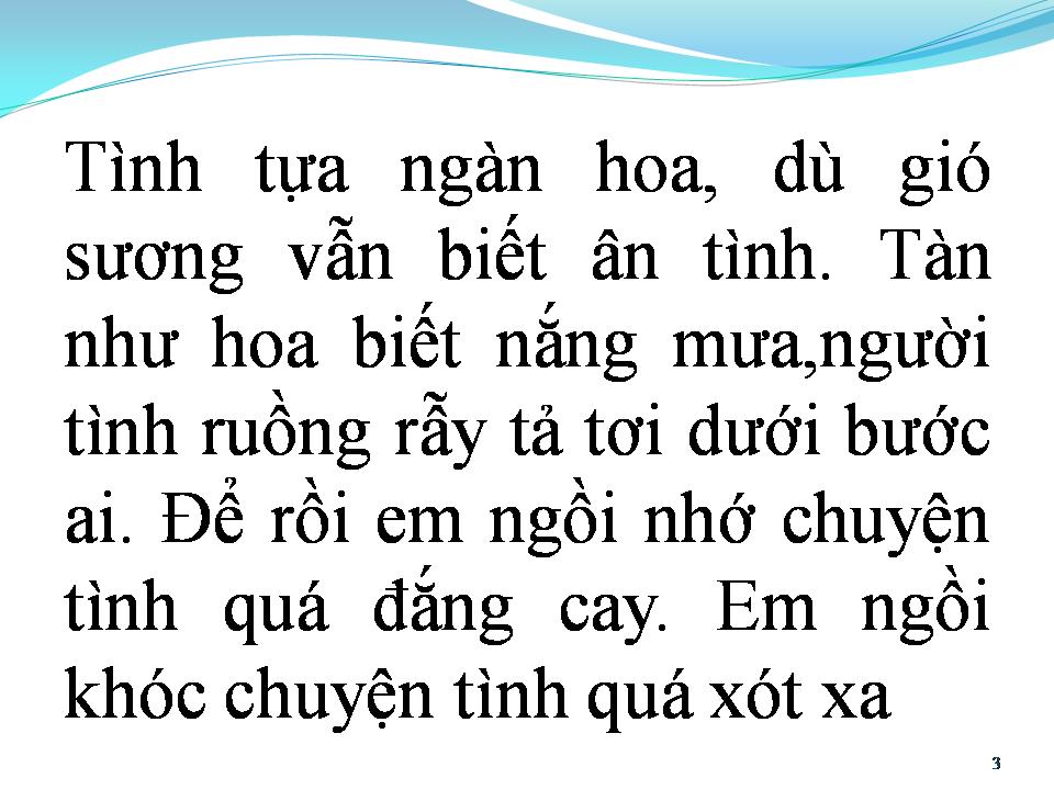 Lời bài hát CÁNH HOA PHAI