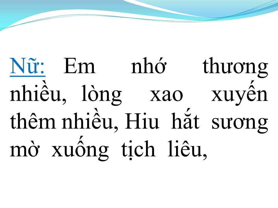 Lời bài hát CÁNH HOA YÊU (SONG CA)
