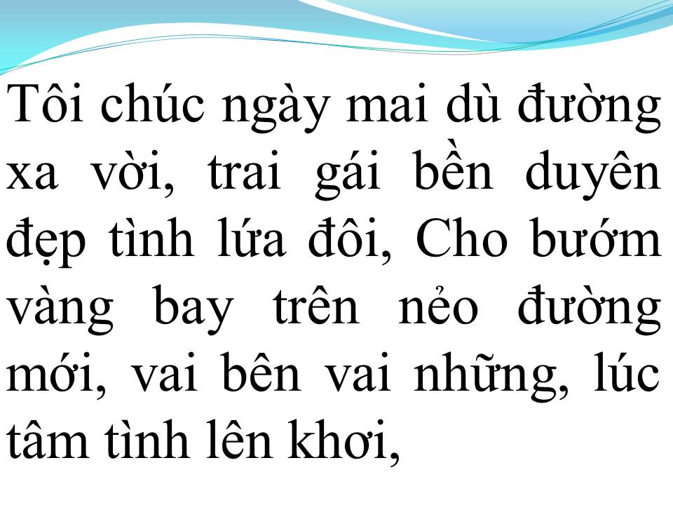 Lời bài hát CÁNH THIỆP ĐẦU XUÂN
