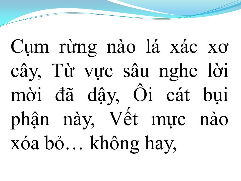 Lời bài hát CÁT BỤI