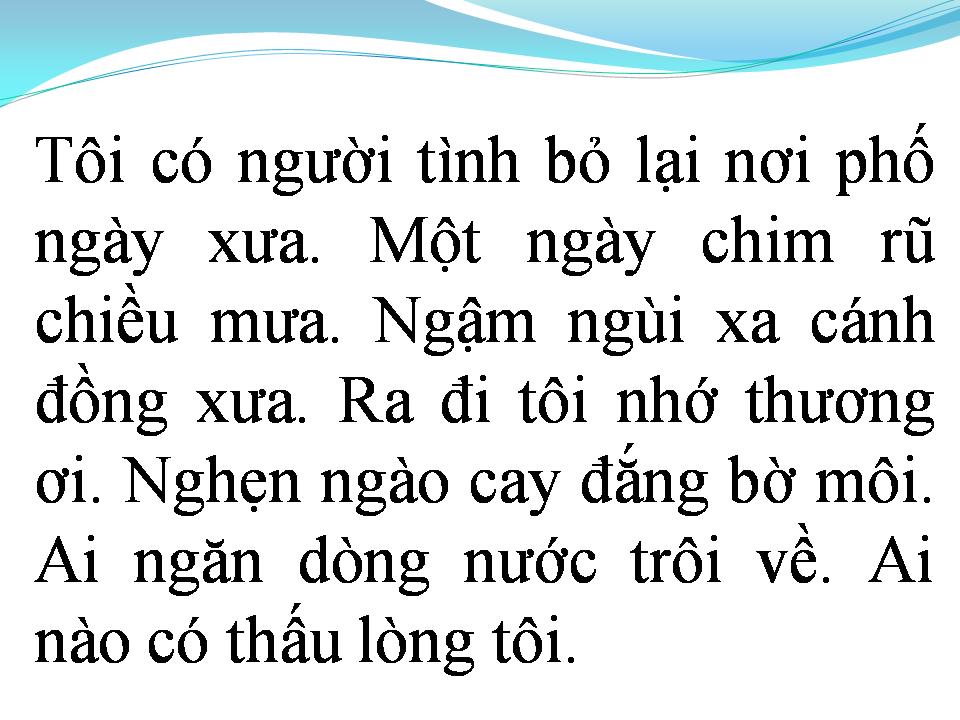 Lời bài hát CAY ĐẮNG BỜ MÔI