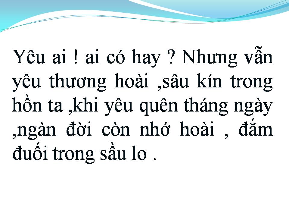 Lời bài hát CAY ĐẮNG TÌNH ĐỜI