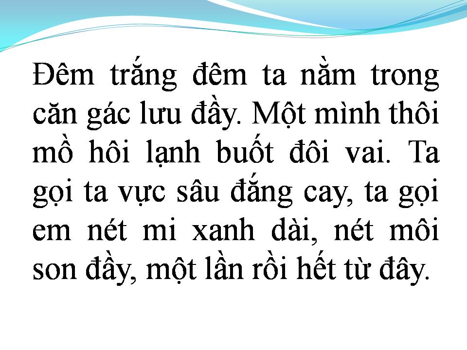 Lời bài hát CĂN GÁC LƯU ĐÀY