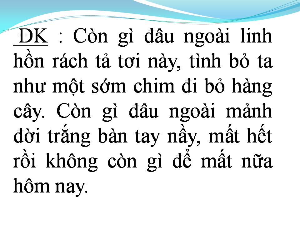 Lời bài hát CĂN GÁC LƯU ĐÀY