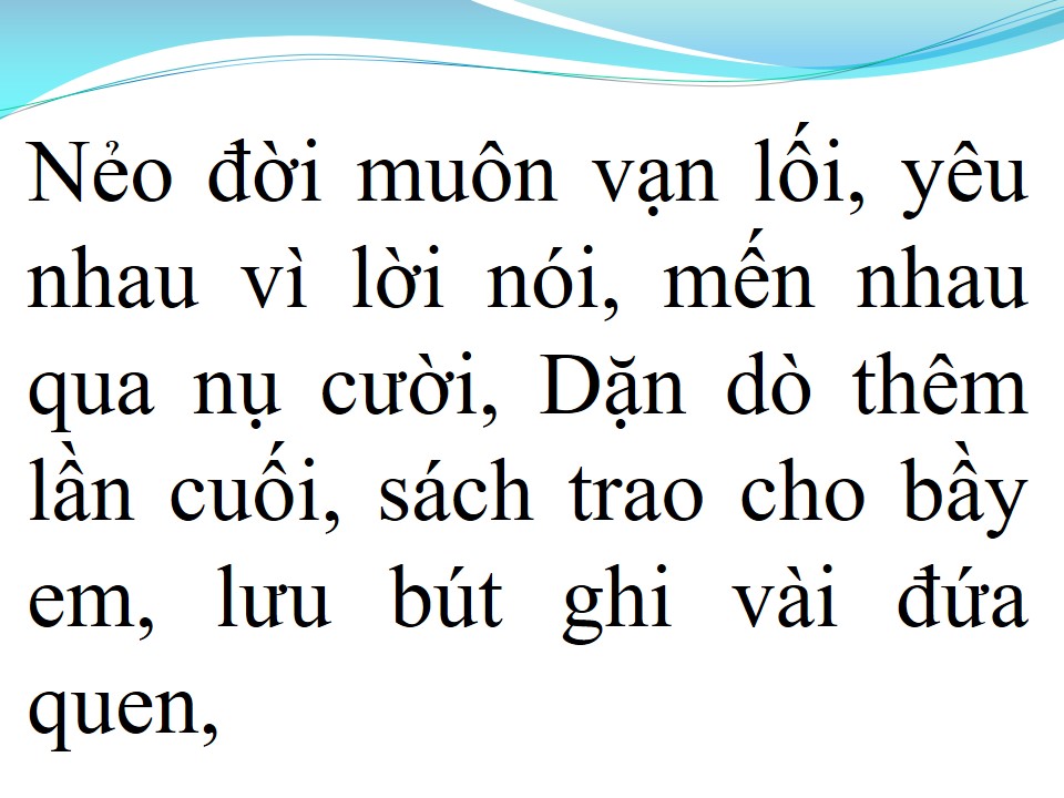 Lời bài hát CĂN NHÀ MÀU TÍM